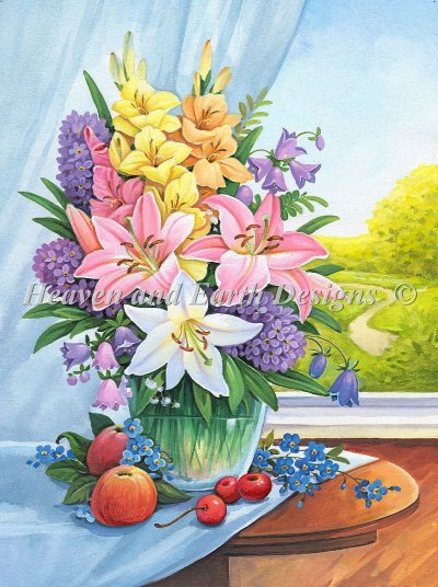 Diamond Painting Canvas - Mini Table Florals